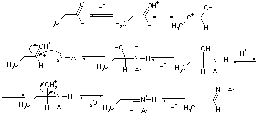 Гидролиз пропаналя. 14 Реакции оксосоединений с участием α-углеродного атома.. ЭПОКСИАМИННЫЙ аддукт.