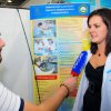 Екатерина Медведева дает интервью